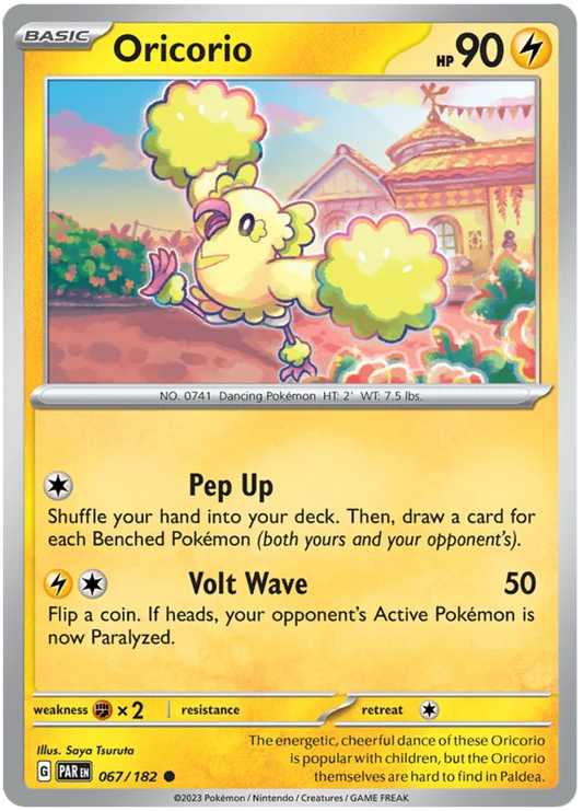 Pokemon - SV04 Paradox Rift - Oricorio - 067/182