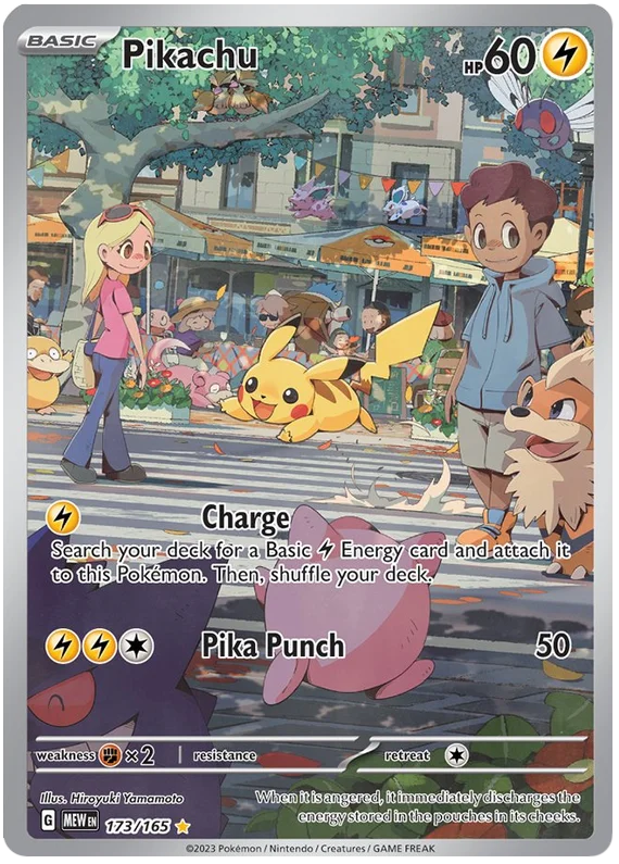 Pokemon - SV151 Scarlet & Violet 151 - Pikachu - 173/165