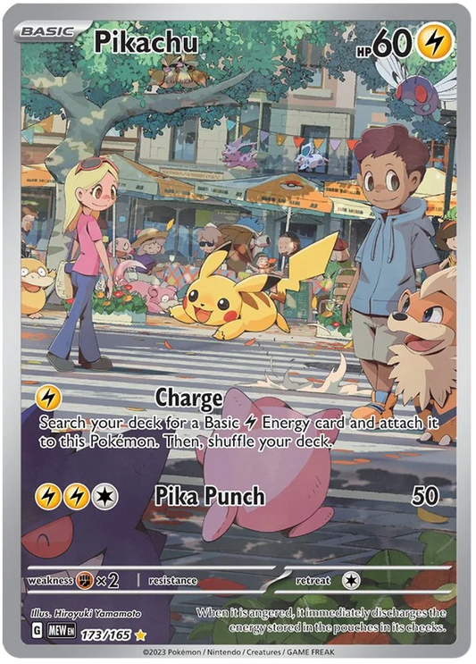 Pokemon - SV151 Scarlet & Violet 151 - Pikachu - 173/165