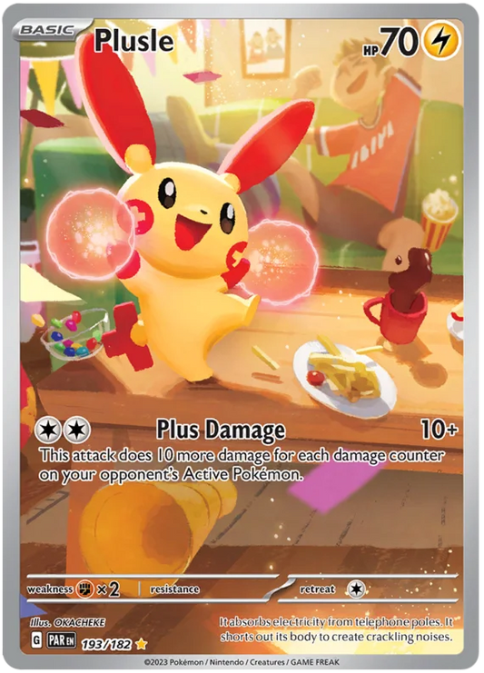 Pokemon - SV04 Paradox Rift - Plusle - 193/182