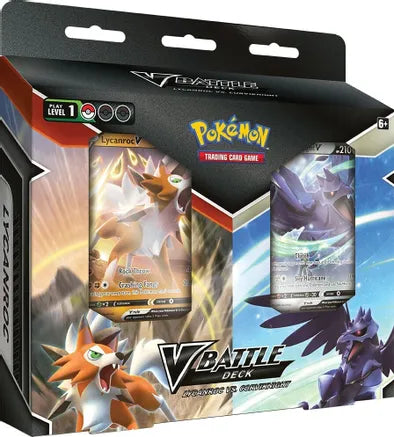 Pokemon Lycanroc VS Corviknight - V  Battle Deck