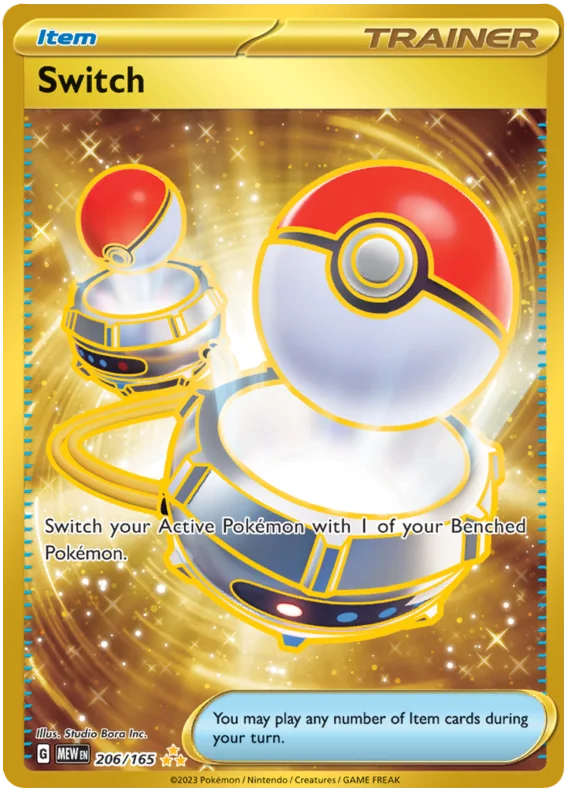 Pokemon - SV151 Scarlet & Violet 151 - Switch - 206/165