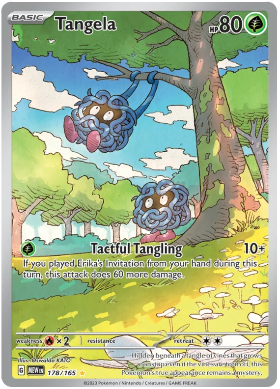 Pokemon - SV151 Scarlet & Violet 151 - Tangela - 178/165