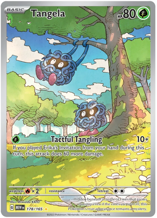 Pokemon - SV151 Scarlet & Violet 151 - Tangela - 178/165