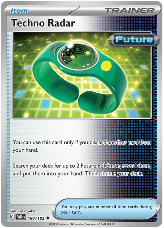 Pokemon - SV04 Paradox Rift - Techno Radar - 180/182