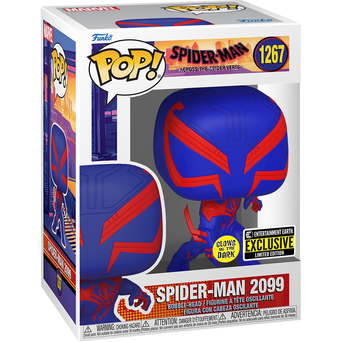 Spider-Man 2099 Funko Pop EE Exclusive GITD