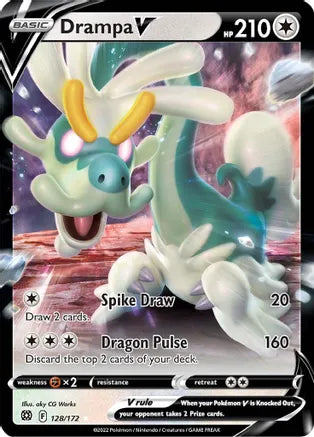 2022 Pokemon Drampa V - Ultra Rare - #128