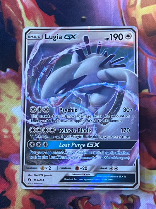 2019 Pokemon Lugia GX - Ultra Rare - #159