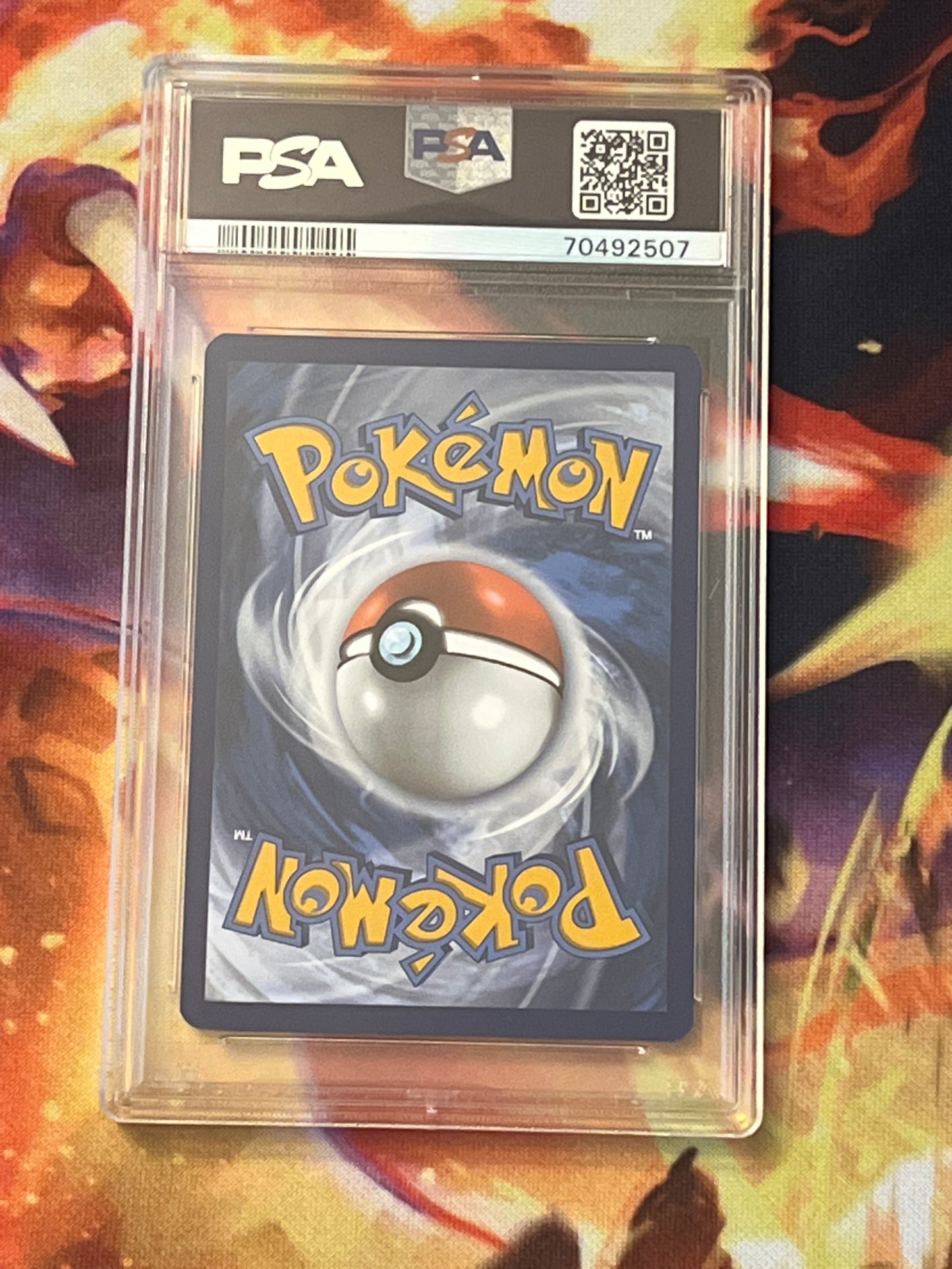 2022 Pokemon Sword & Shield Full Art Flaaffy - Silver Tempest - PSA Graded 9 - #TG03