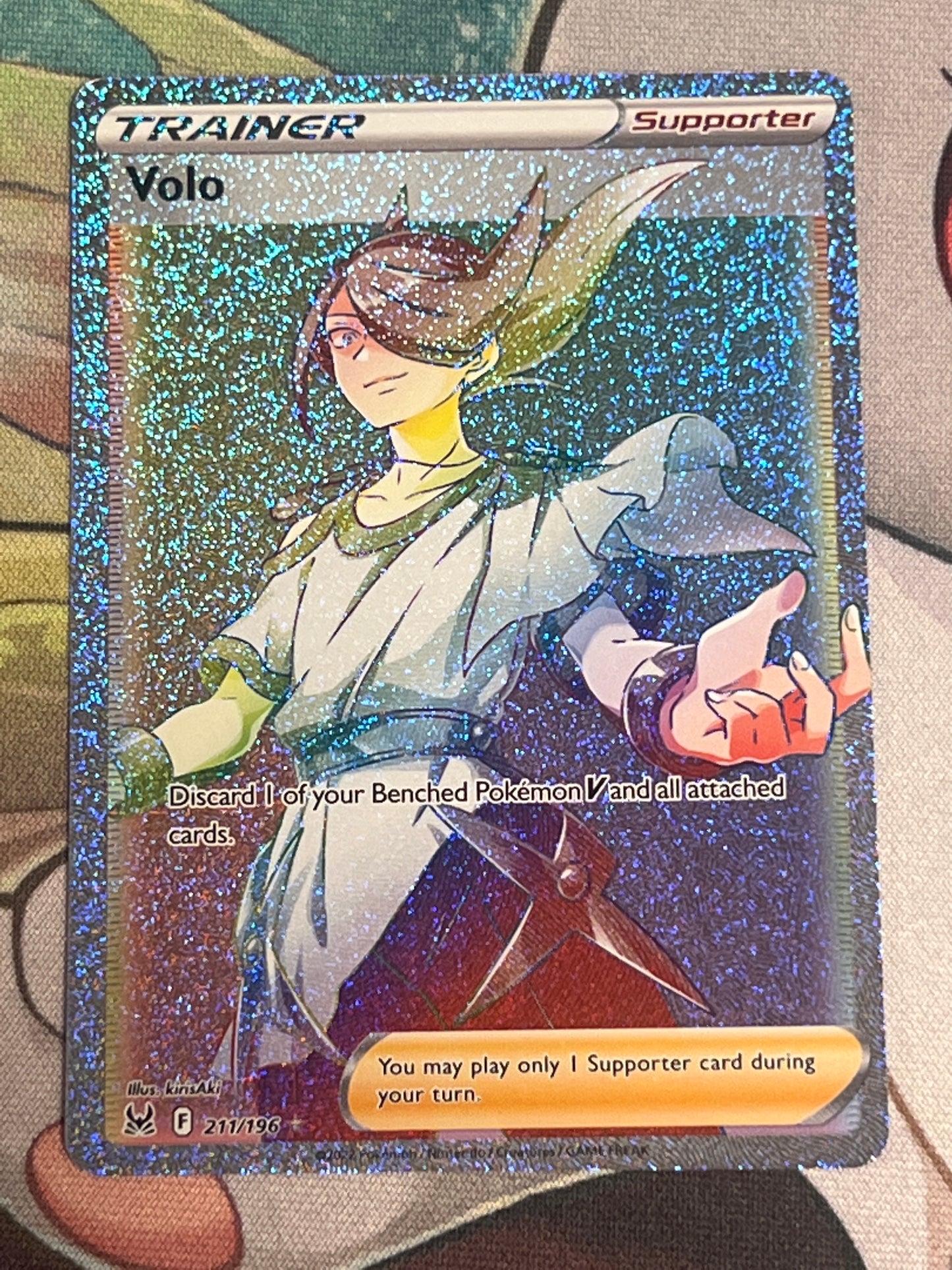 2022 Pokemon Volo  - Trainer - Rainbow Secret Rare - #211