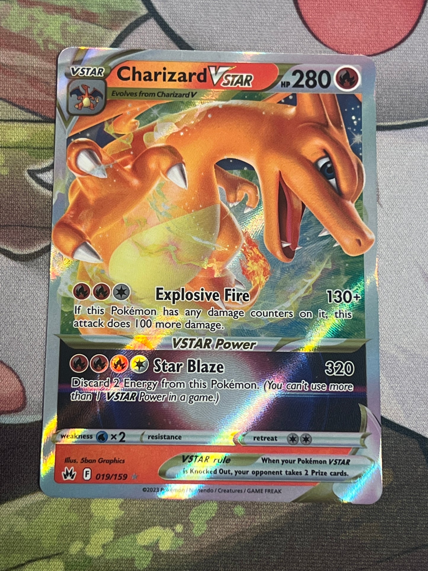 2023 Pokemon Charizard Vstar - Ultra Rare - #19