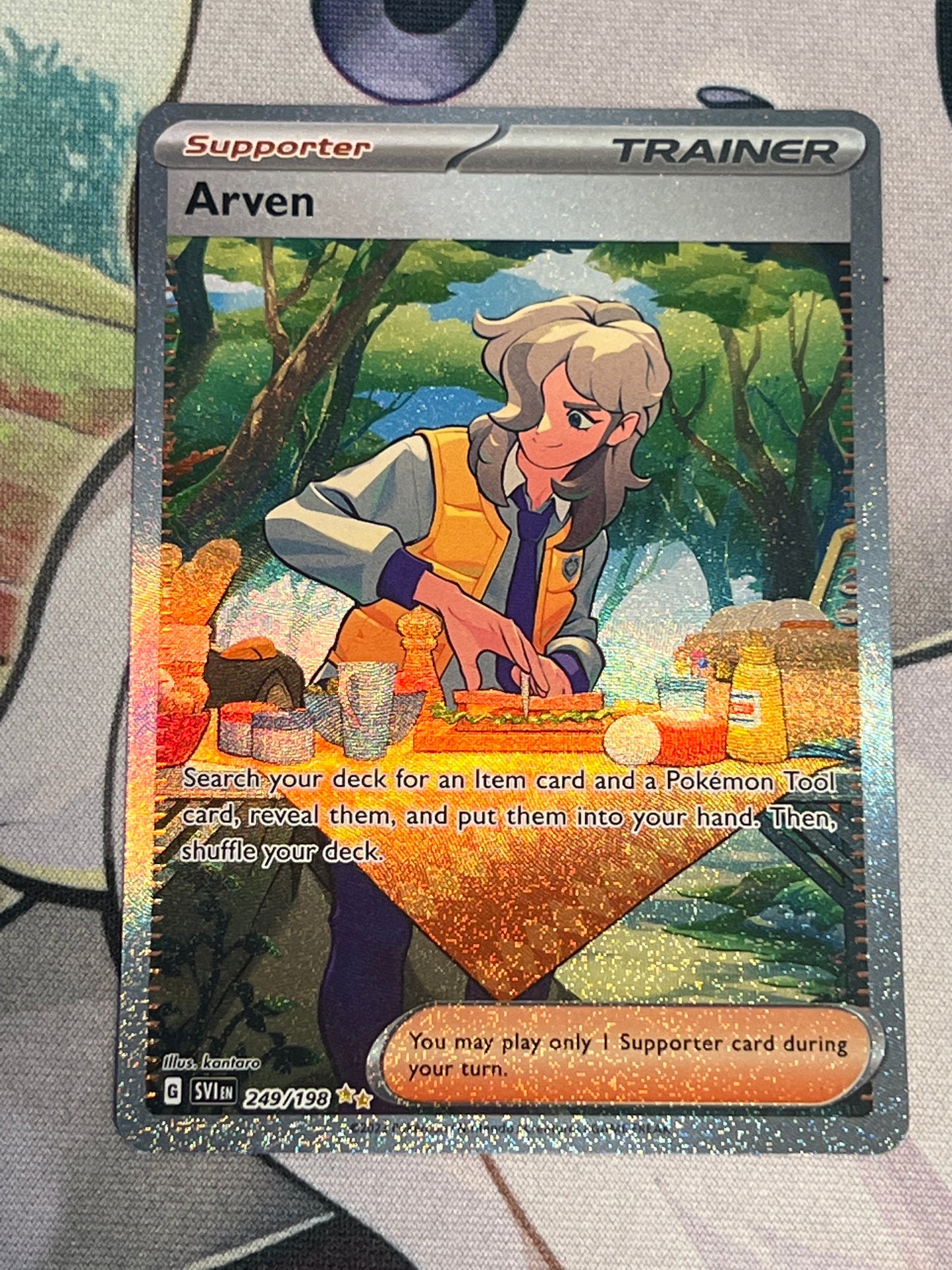 2023 Pokemon Arven - Trainer - Secret Rare - #249