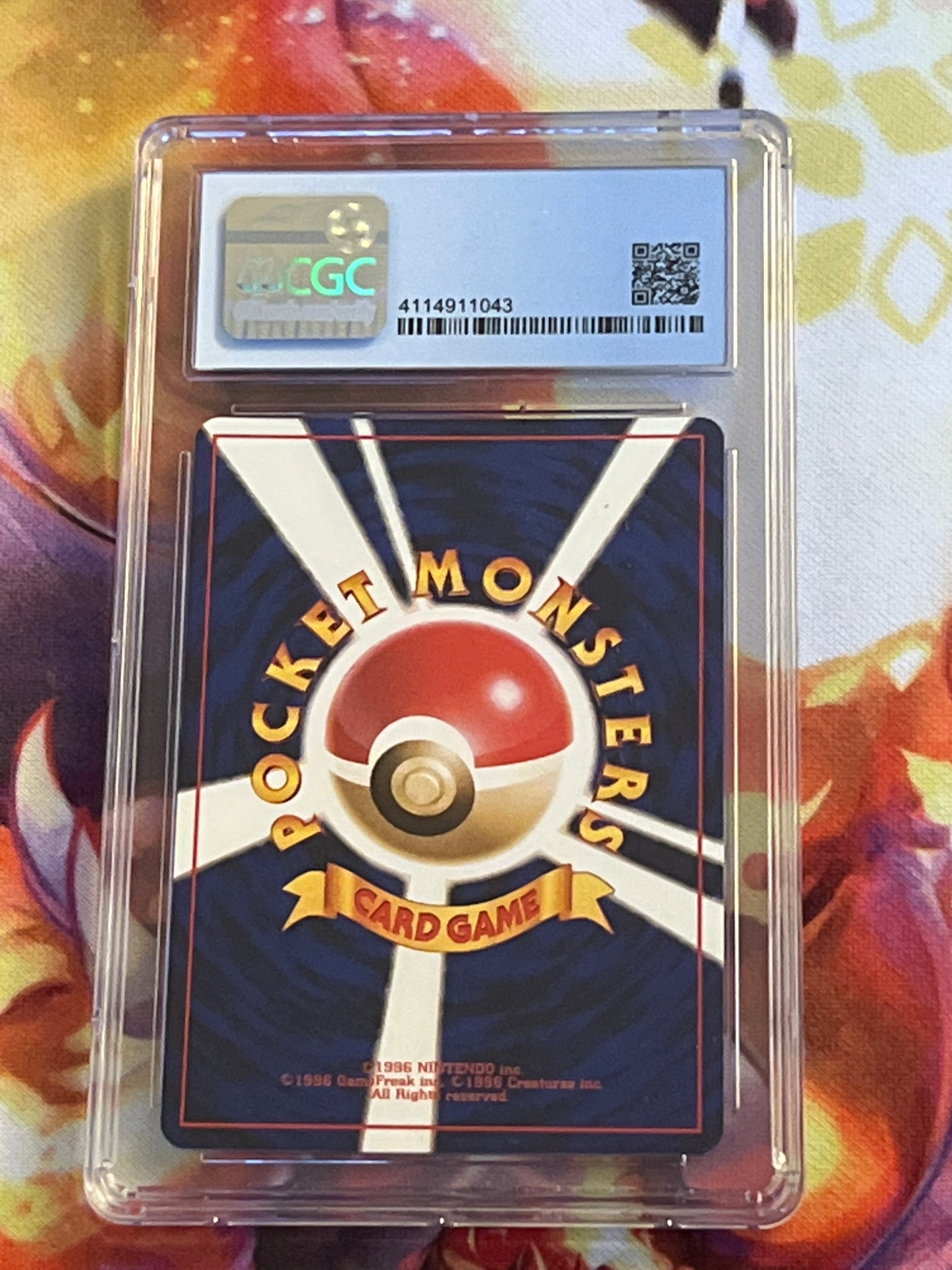 1998 Pokemon Misty's Tentacruel - Japanese - Rare - Holo - Graded CGC 9 - #73