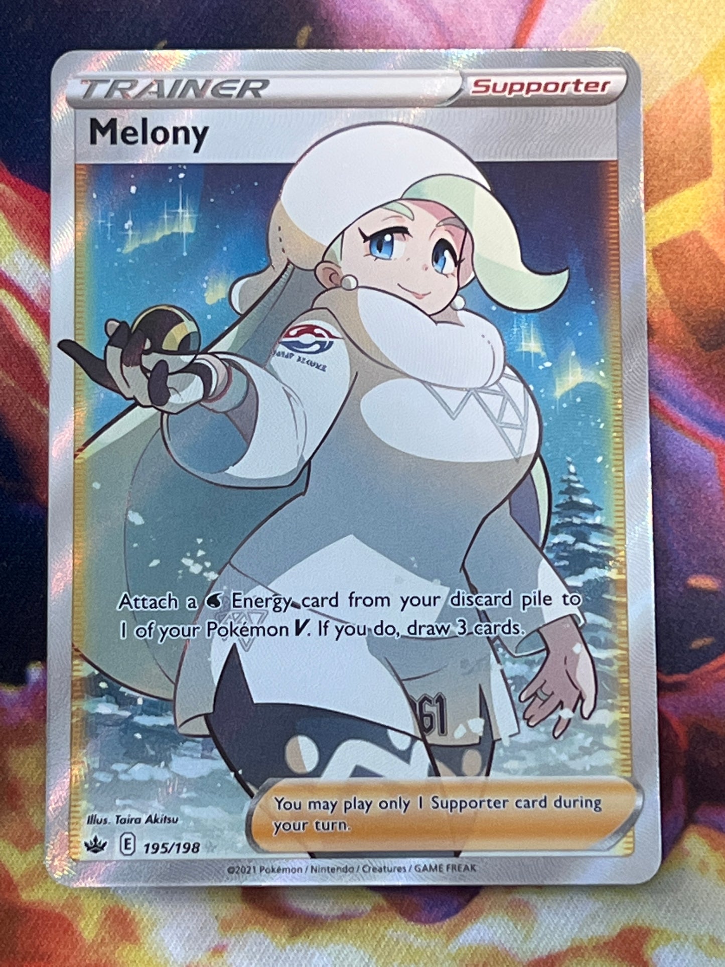 2021 Pokemon Melony - Trainer - Ultra Rare - Holo - #195