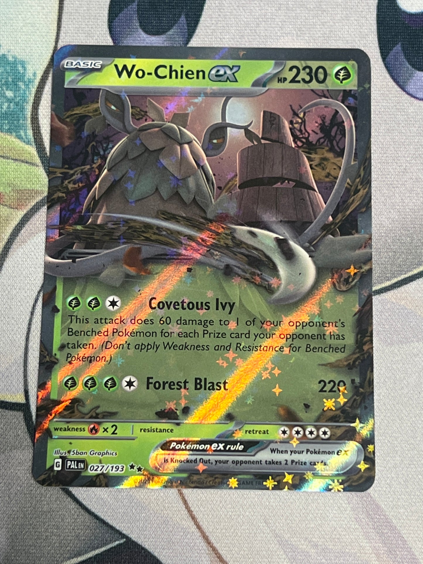 2023 Pokemon Wo-Chien ex - Ultra Rare - #027