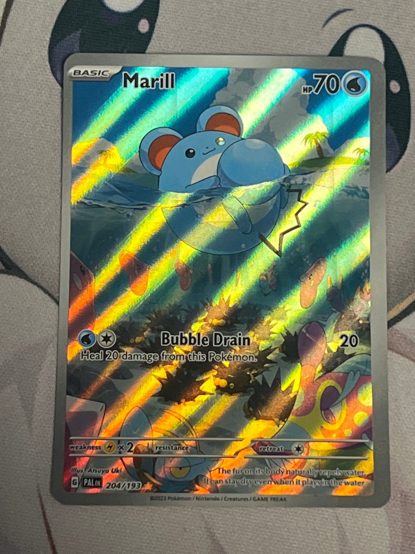 2023 Pokemon Marill - Illustration Rare - Holo - #204