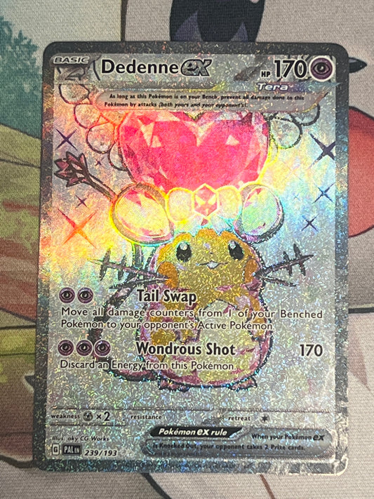 2023 Pokemon Dedenne Ex - Secret Rare - Holo - #239