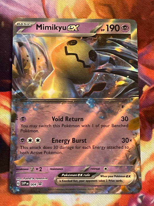 2023 Pokemon Mimikyu ex -  Ultra Rare - #004