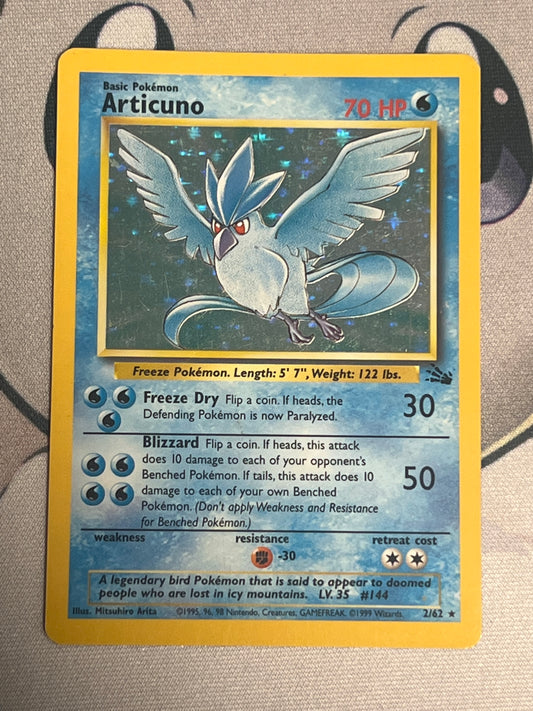 1999 Pokemon Articuno - Fossil - Holo - #2