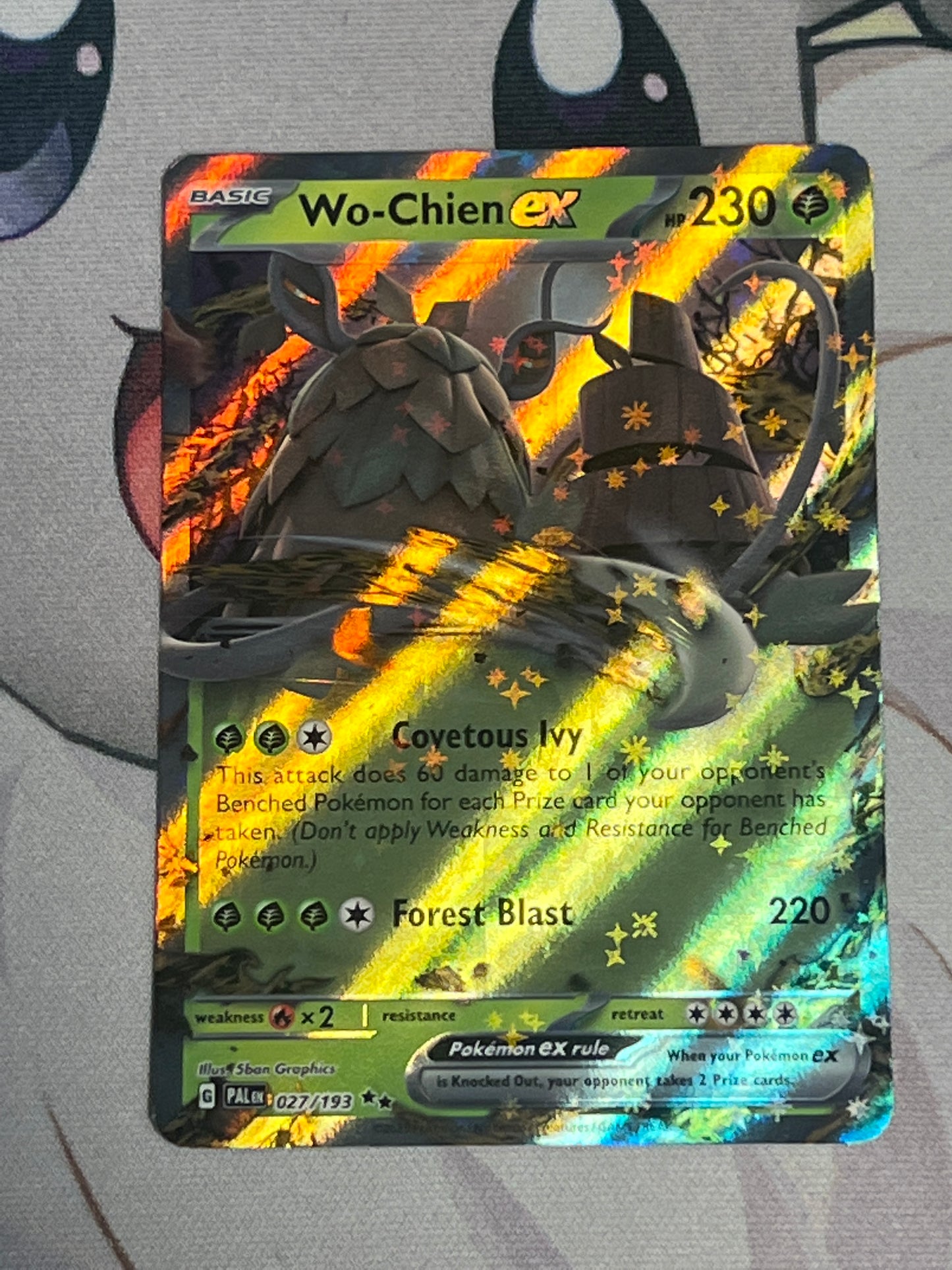 2023 Pokemon Wo-Chien ex - Ultra Rare - #027