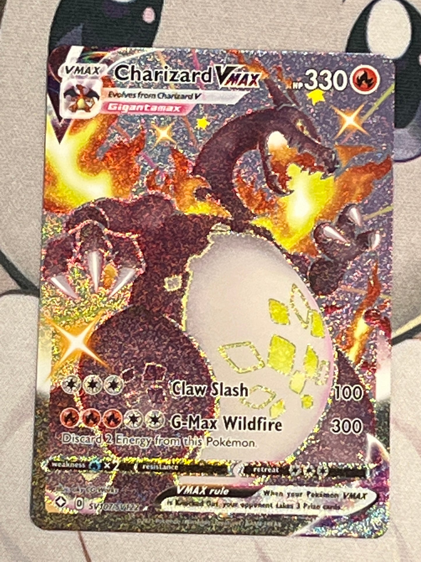 Pokemon Charizard Vmax - Shiny Vault - #SV107