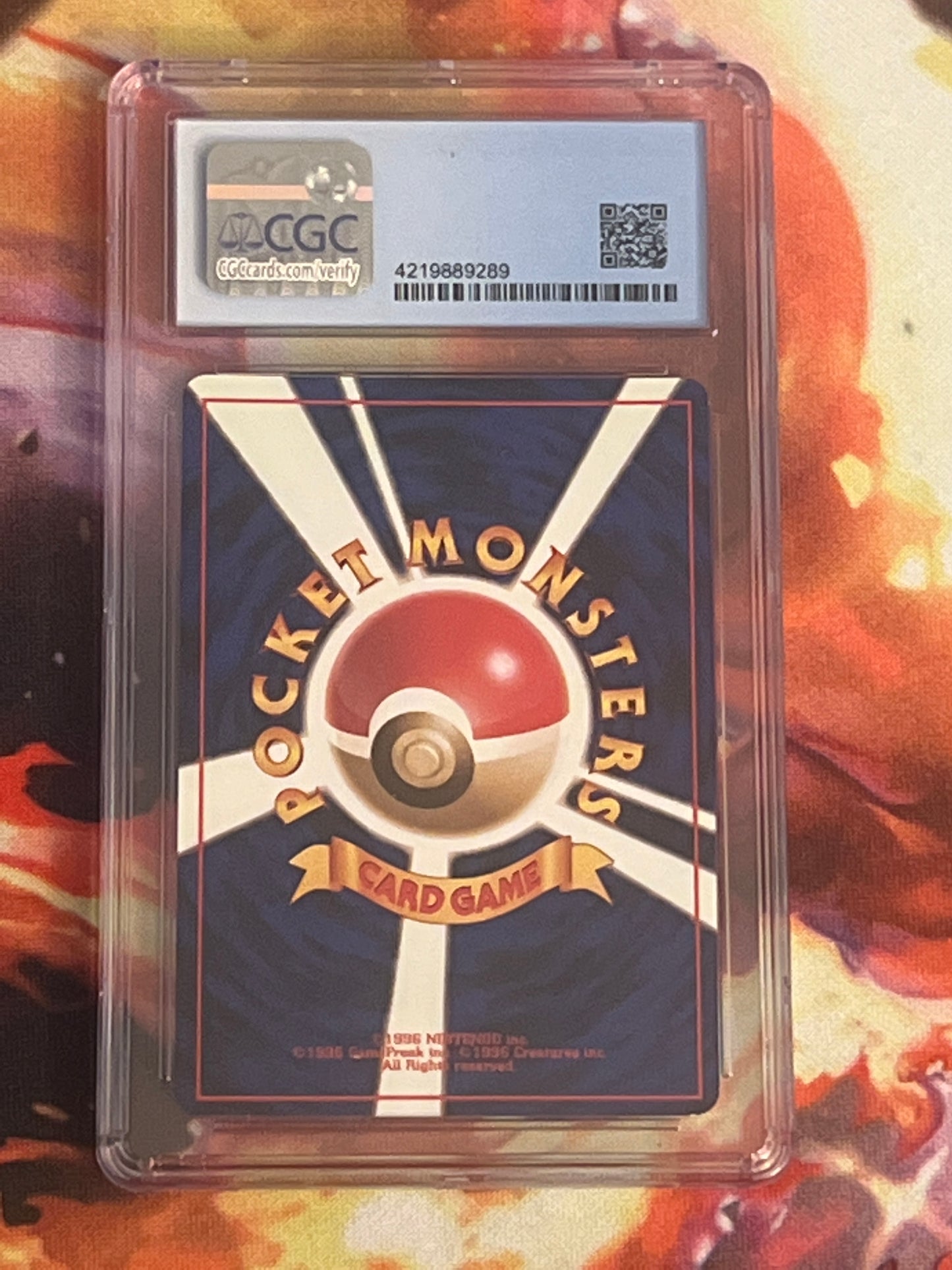 1997 Pokemon Vileplume - Japanese - Rare - Holo - Graded CGC 7.5 - #45