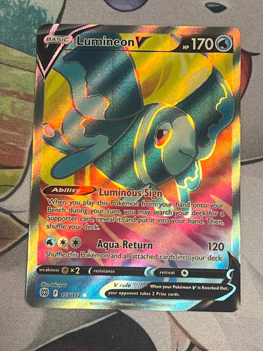 2022 Pokemon Lumineon V - Ultra Rare Holo - #155