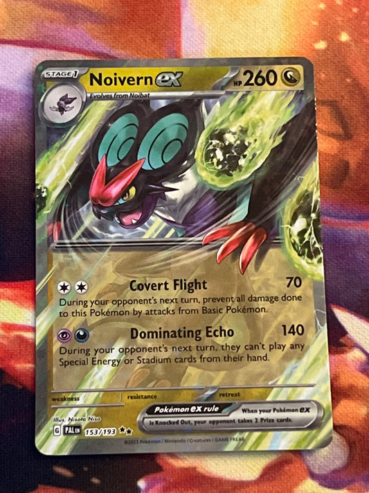 2023 Pokemon Noivern ex - Ultra Rare - #153