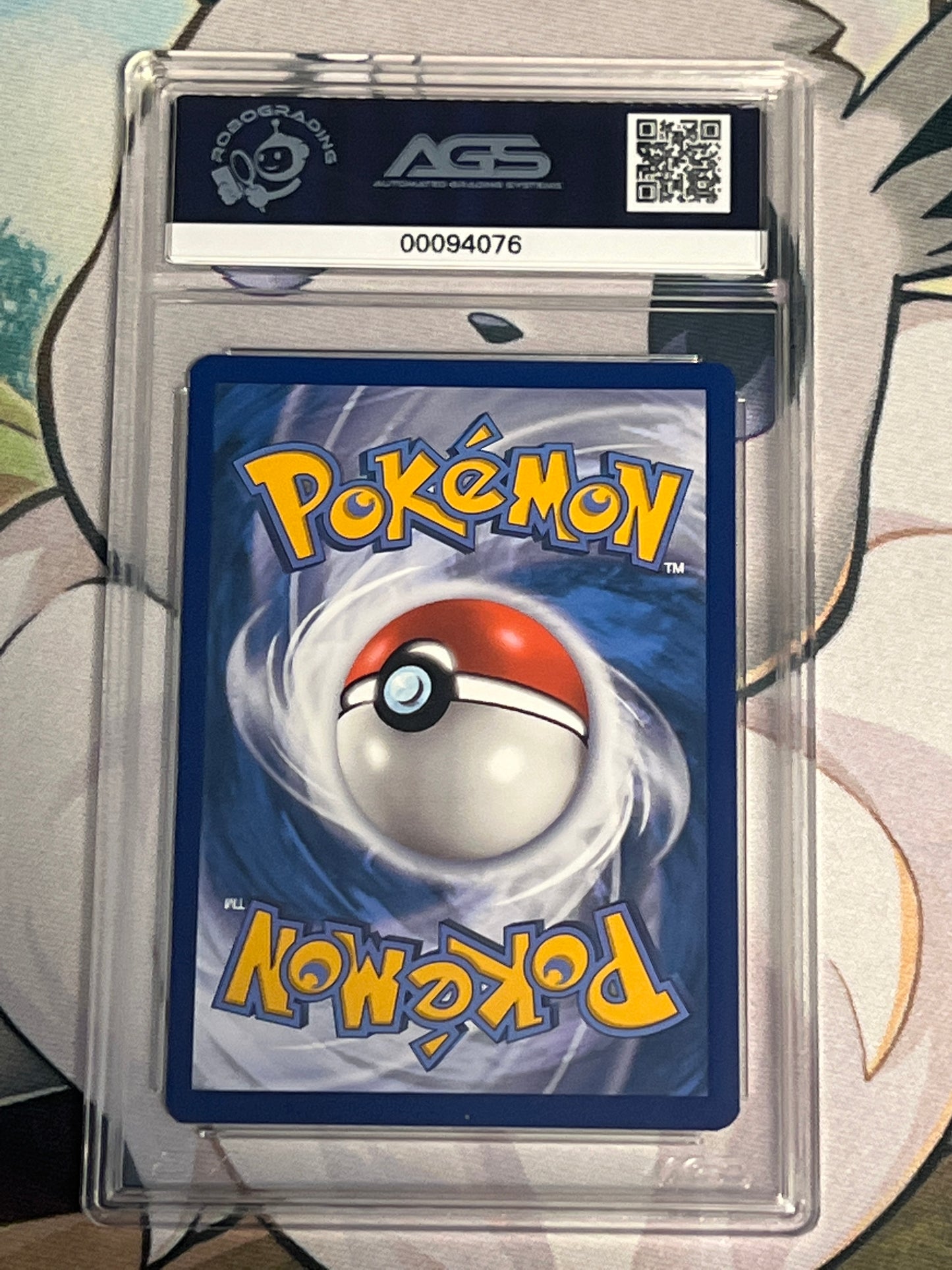 2021 Pokemon Galarian Meowth - Shiny Rare - Holo - Graded AGS 9 - #SV86