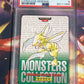 1996 Pokemon Japanese - Scyther - Bandai - Carddass Vending - Graded PSA 8 - #123