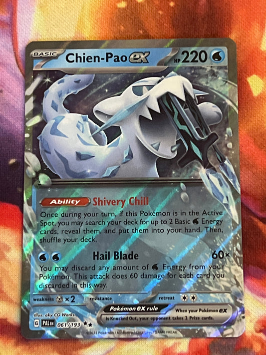 2023 Pokemon Chien-Pao ex - Ultra Rare - #61