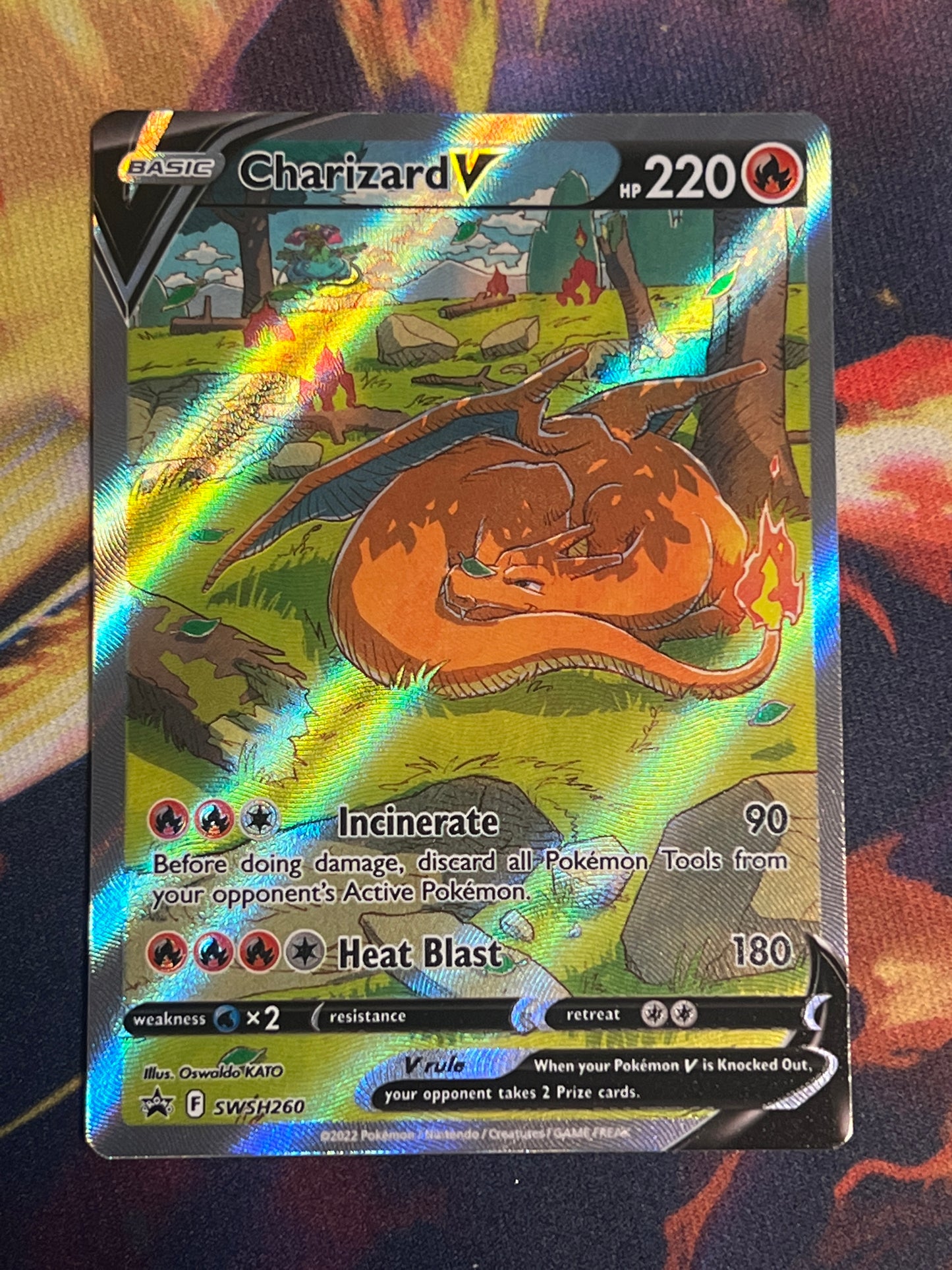 2022 Pokemon Charizard V - Promo - #SWSH260