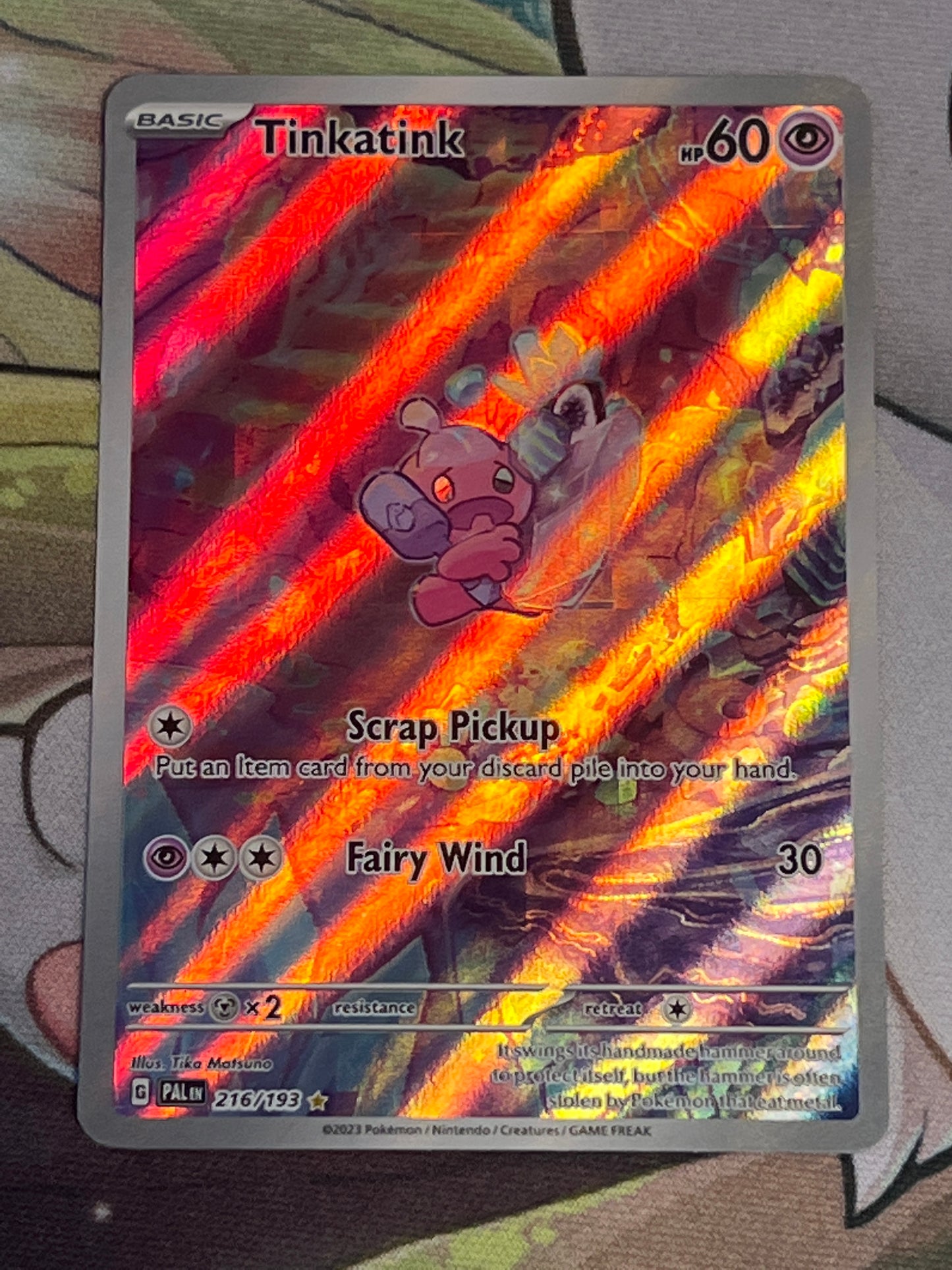 2023 Pokemon Tinkatink - Ultra Rare - #216