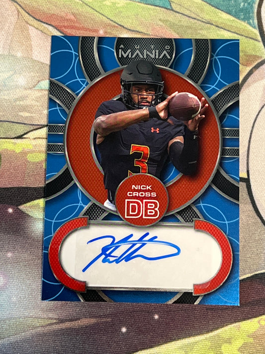2022 Wild Card - Auto Mania - Nick Cross - Auto - #AM-C27