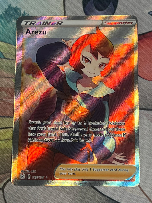 2022 Pokemon Arezu - Trainer - Ultra Rare - Holo - #189