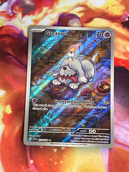 2023 Pokemon Greavard - Ultra Rare - Holo - #214