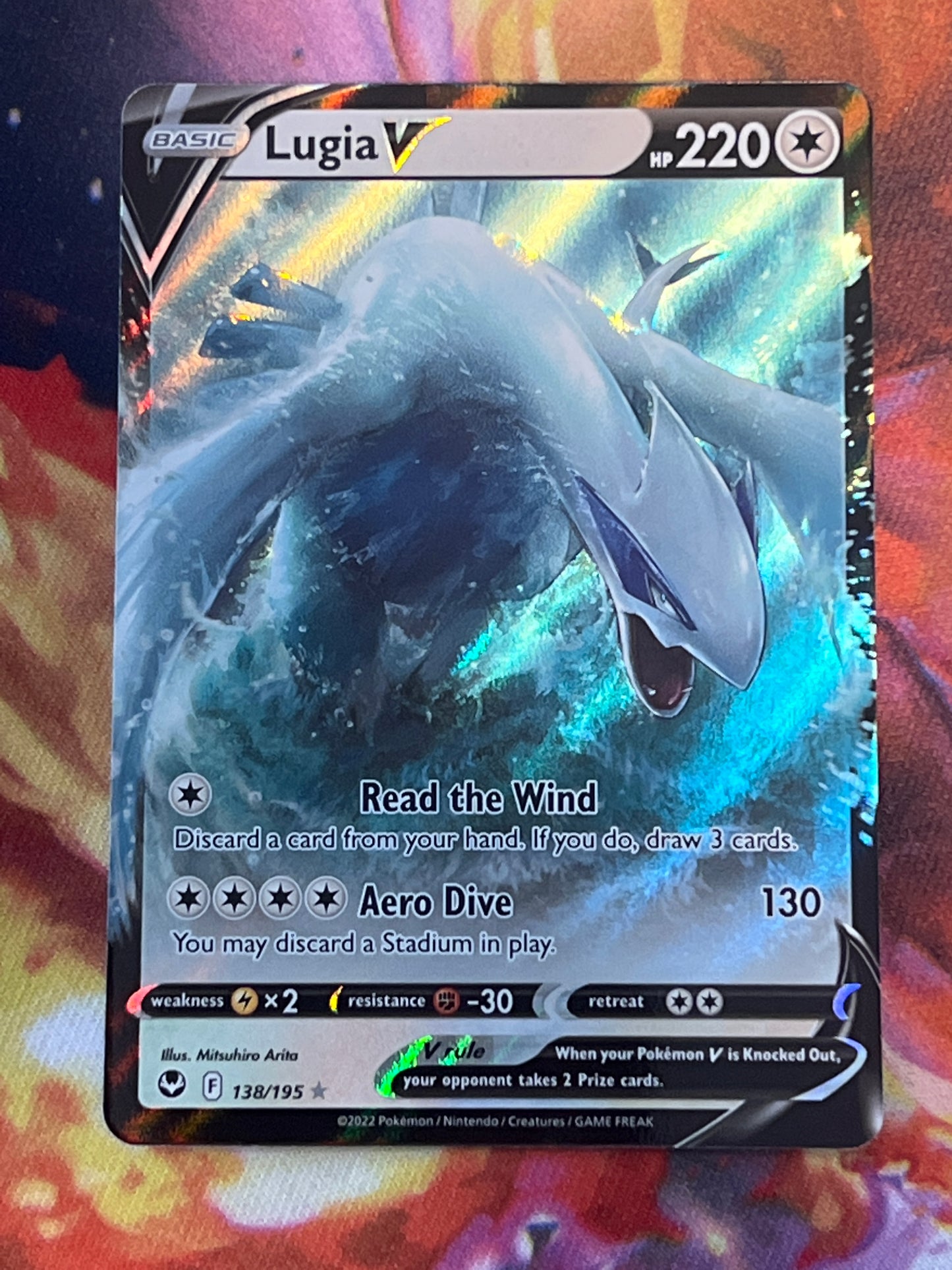 2022 Pokemon Lugia V - Ultra Rare - Holo - #138