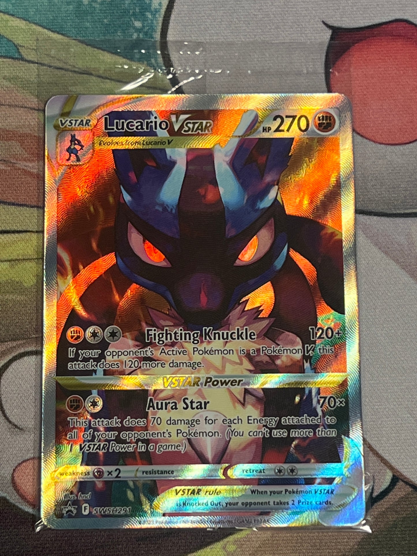 2023 Pokemon  Lucario -  Sealed Black Star Promo - #SWSH291