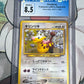 2001 Pokemon Girafarig - Japanese - Non-Holo  - Graded CGC 8.5 - #203