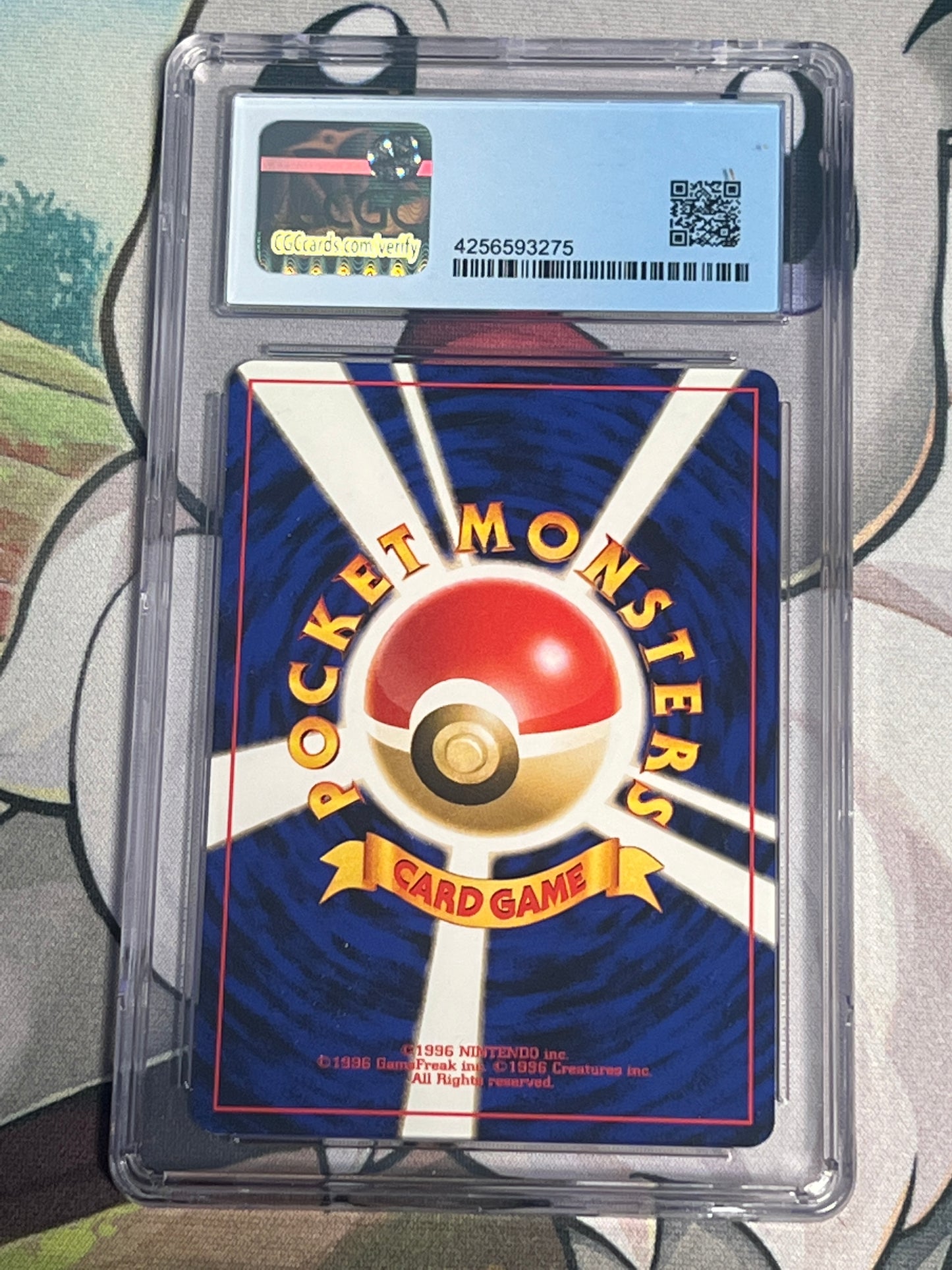 2000 Pokemon Sunkern  - Japanese - Non-Holo - Graded CGC 9 - #191