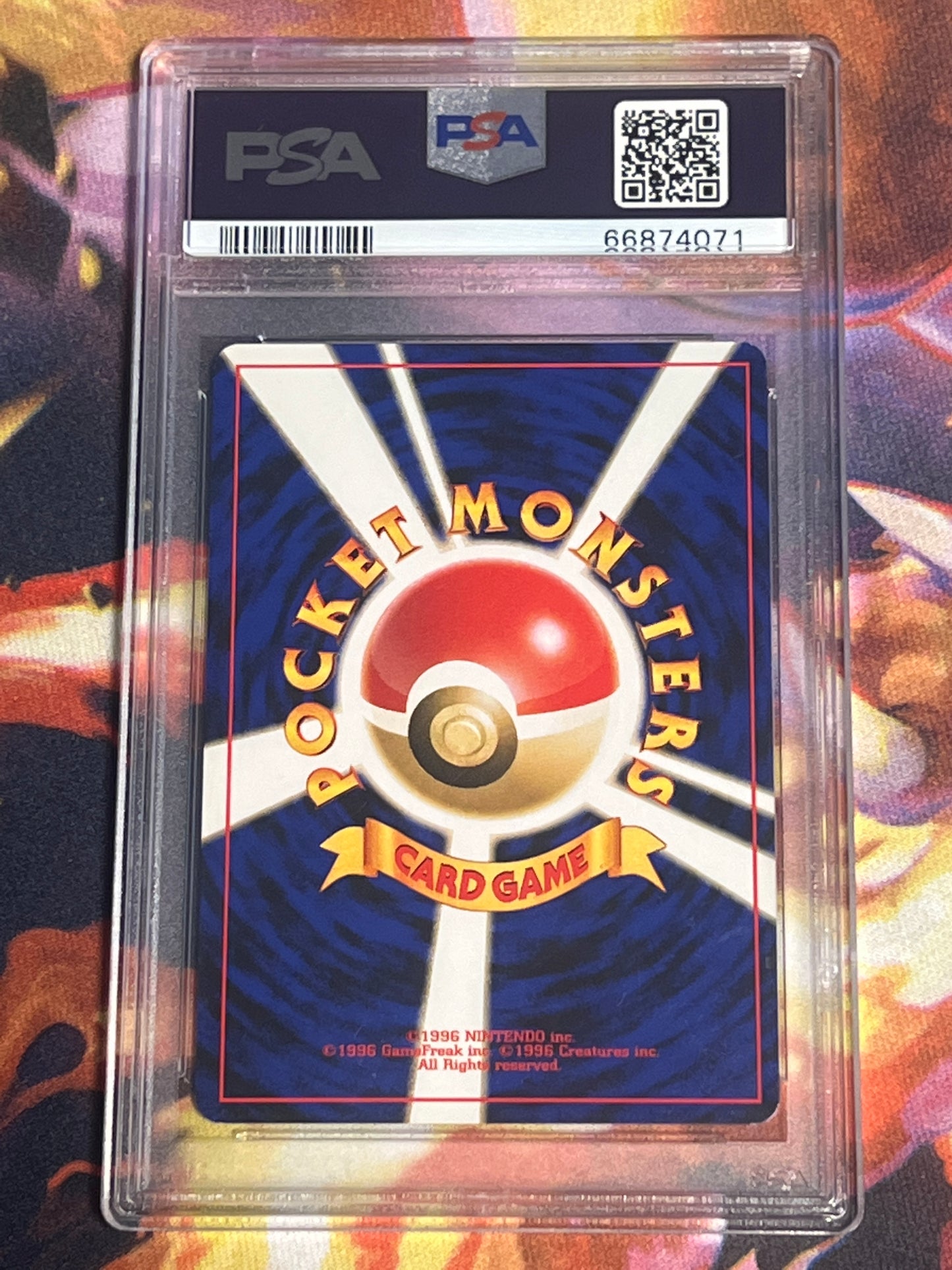 2000 Pokemon Japanese - Pocket Monster - Charizard - Graded PSA 8 - #6