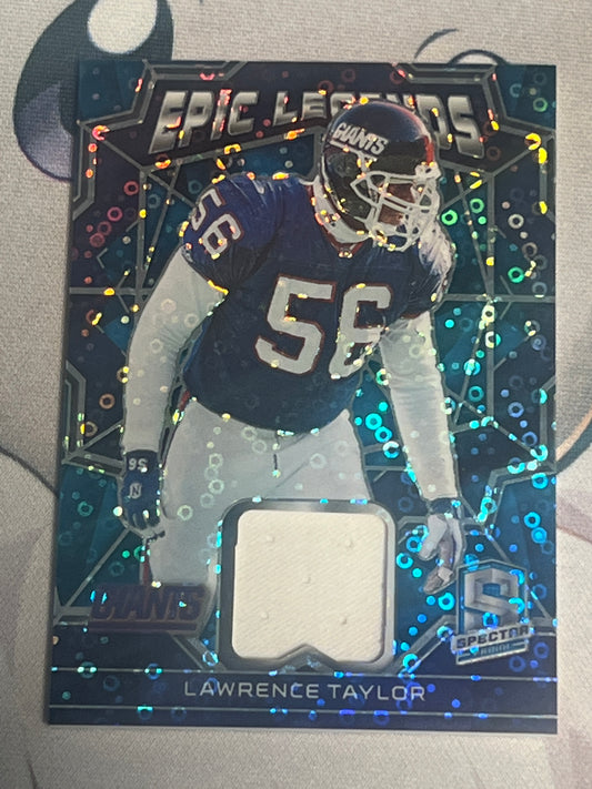 2022 Panini Spectra Football - LAWRENCE TAYLOR - Patch Card - /60 - #ELM-LTA