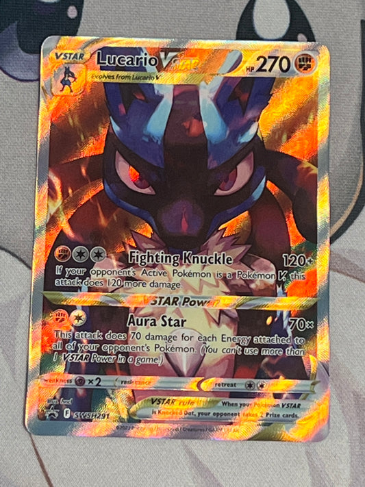 2023 Pokemon - Lucario Vstar - Holo Promo - #SWSH291