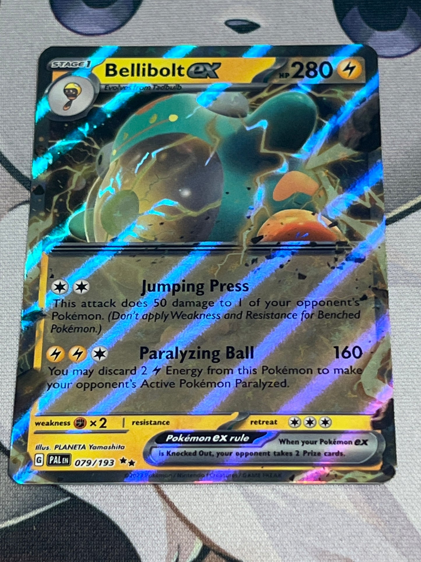 2023 Pokemon Bellibolt ex - Ultra Rare - #079