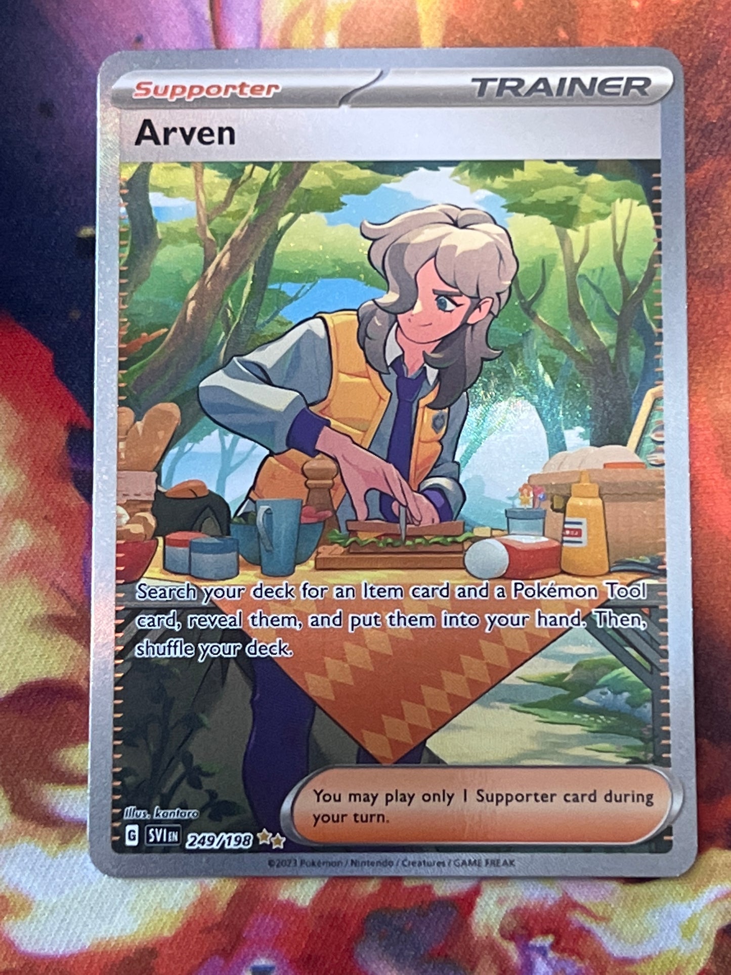 2023 Pokemon Arven - Trainer - Secret Rare - #249