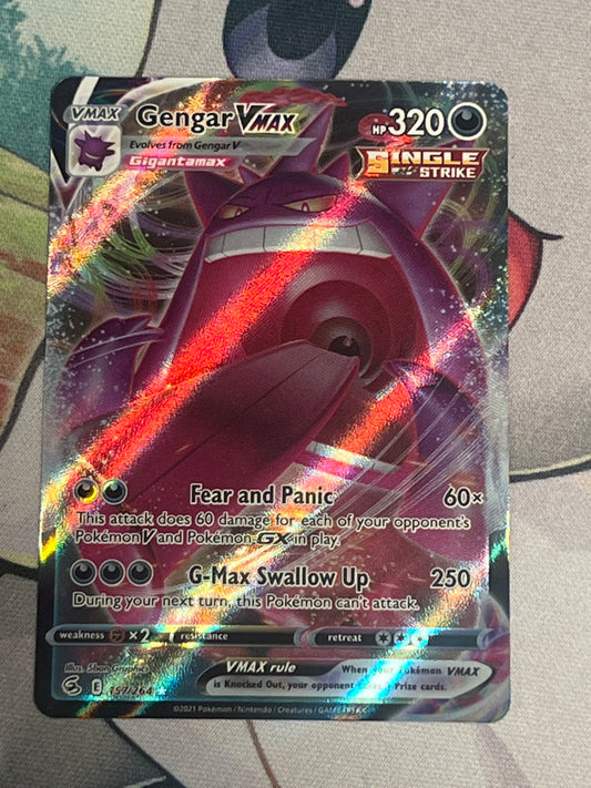 2021 Pokemon Gengar Vmax - Ultra Rare - #157