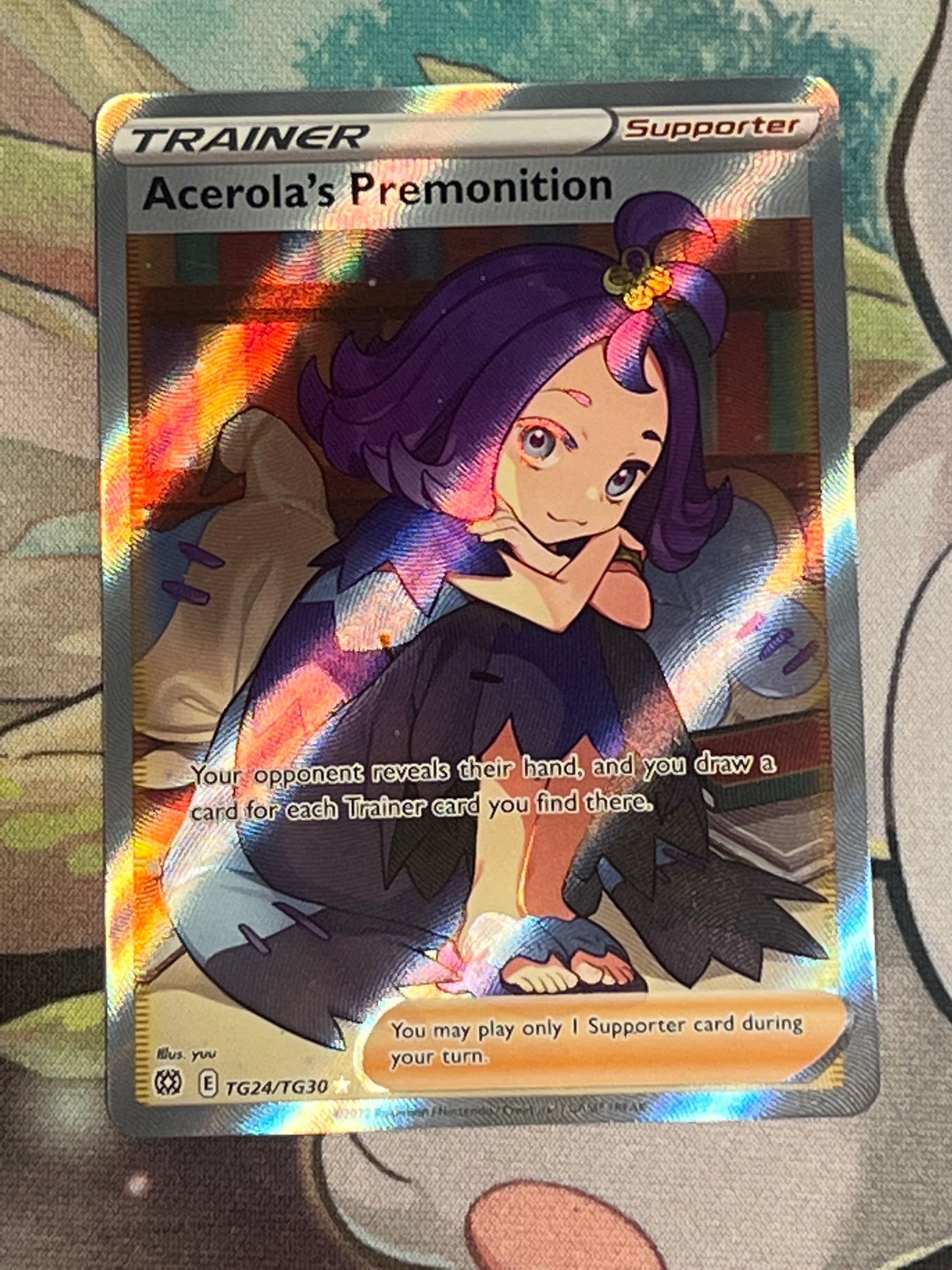 2022 Pokemon Acerola's Premonition - Trainer Gallery - Ultra Rare - #TG24