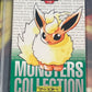 1996 Pokemon Japanese - Flareon - Bandai - Carddass Vending - Graded PSA 8 - #136