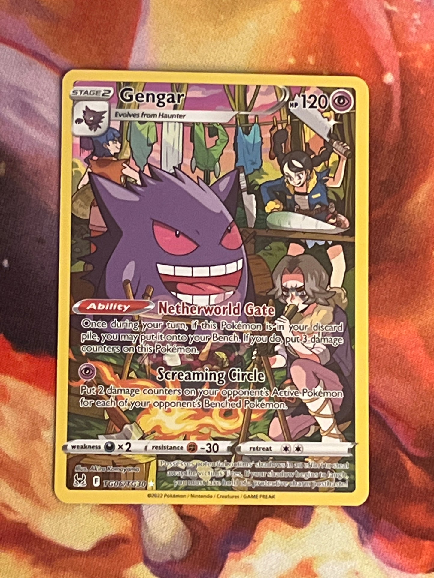 2022 Pokemon  Gengar - Trainer Gallery - #TG06