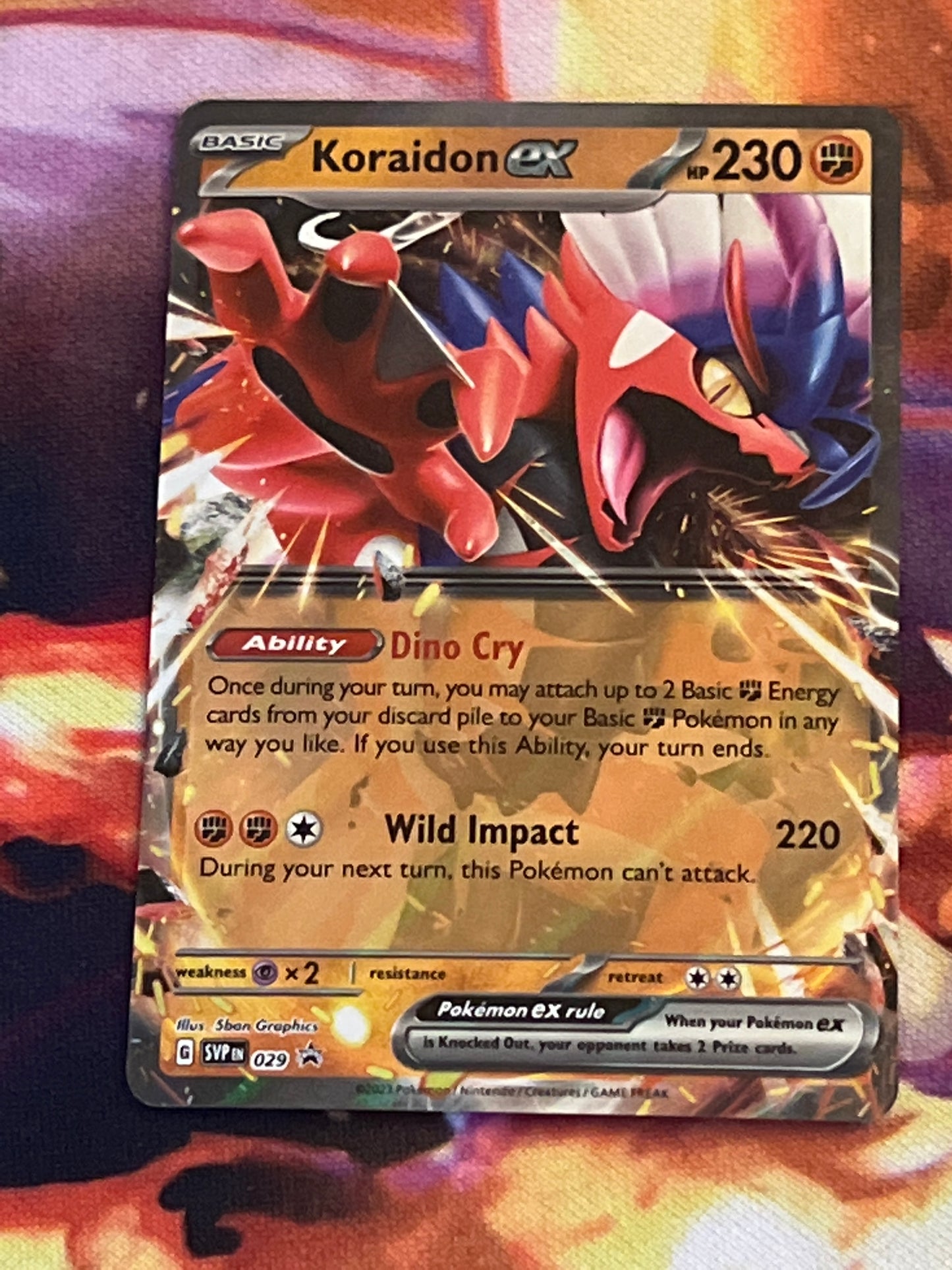 2023 Pokemon Koraidon ex - Promo - Holo - #029